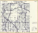 Township 27 N., Range 5 E., Thrashers Corner, Kennard Corner, Canyon Park, Snohomish County 1960c
